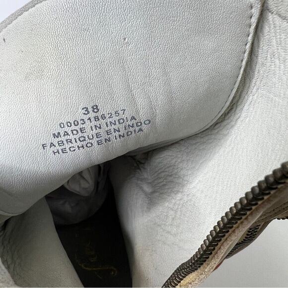 Free People Santa Fe Lace Up Boots combat boots Sz 8 - Picture 8 of 10